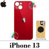 iPhone 13 - TAPA TRASERA HUECO GRANDE-ROJO