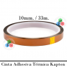 Cinta Adhesiva Térmica Kapton de 10mm - 33m de Longitud