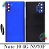 SAMSUNG NOTE 10 N970 N970F - TAPA TRASERA AZUL + LENTE + EMBELLECEDOR - COMPATIBLE