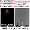 iPad 10.2" 2019 / 2020 (7ª- 8ª Gen) A2197 / A2200 / A2198 / A2270 / A2428 / A2429 / A2430 - PANTALLA LCD DISPLAY COMPATIBLE