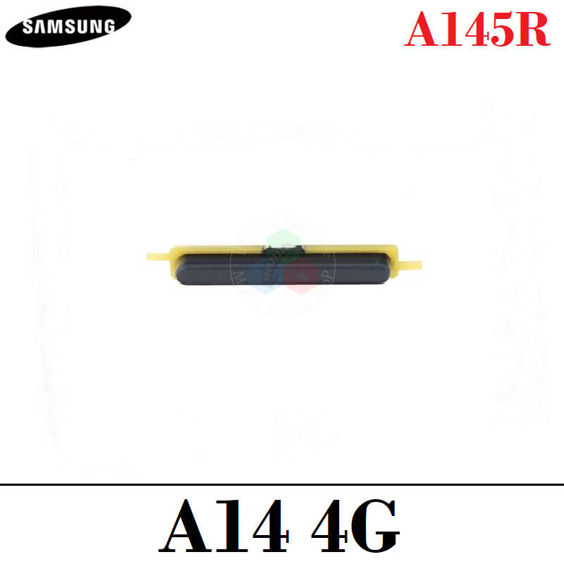 SAMSUNG A14 4G 2023 A145R A145 - BOTON PULSADOR VOLUMEN - NEGRO