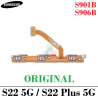 Samsung S22 5G 2022 S901B / S22 Plus + 5G 2022 S906B - Flex POWER encendido + volumen - ORIGINAL