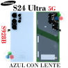 Samsung S24 Ultra 5G 2024 S928B s928 - TAPA TRASERA + LENTE - AZUL