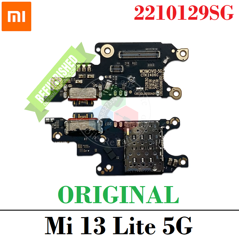 Xiaomi Mi 13 Lite 5G 2023 2210129SG - PLACA DE CARGA ORIGINAL REFURBISHED