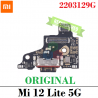 Xiaomi Mi 12 Lite 5G 2022 2203129G - PLACA DE CARGA ORIGINAL REFURBISHED
