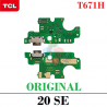 TCL 20 SE T671H 2021 - SUB PLACA DE CARGA - ORIGINAL