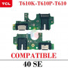 TCL 40 Se 40Se 2023 T610K - T610P - T610 - SUB PLACA DE CARGA COMPATIBLE