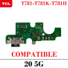TCL 20 5G 2020 T781 / T781K / T781H - SUB PLACA DE CARGA - COMPATIBLE