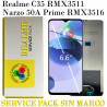 OPPO REALME C35 RMX3511 / NARZO 50A PRIME RMX3516 - PANTALLA SERVICE PACK SIN MARCO