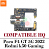 Xiaomi Poco F4 GT 5G 2022 21121210G / Redmi k50 Gaming - placa de carga compatible hq con iC