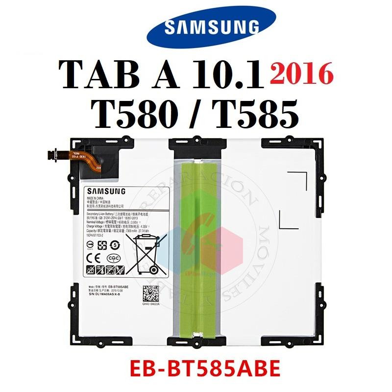 Samsung TAB A 10.1 2016, T580, T585, P580 - BATERÍA BULK CON LOGO