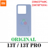 XIAOMI 13T (2306EPN60G) / XIAOMI 13T PRO (23078PND5G) - TAPA TRASERA AZUL ALPINO - ORIGINAL
