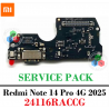 Xiaomi Redmi Note 14 Pro 4G 2025 24116RACCG  - PLACA DE CARGA original SERVICE PACK