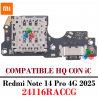 Xiaomi Redmi Note 14 Pro 4G 2025 24116RACCG  - PLACA DE CARGA COMPATIBLE CON IC