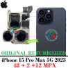 iPhone 15 Pro Max 5G 2023 A3106 48 + 12 + 12Mpx - CAMARA PRINCIPAL Original REFURBISHED