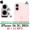 iPhone 16 5G 2024 A3287 - camara principal original refurbished - 48+12mpx