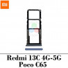 Xiaomi Redmi 13C 4G / Redmi 13c 5G / Poco C65 - Bandeja sim dual - Azul