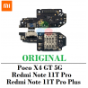 Xiaomi Poco X4 GT 5G 2022 22041216G / Redmi Note 11T Pro / Redmi Note 11T Pro Plus - placa de carga original refurbished