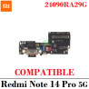 Xiaomi Redmi Note 14 Pro 5G 2025 24090RA29G - PLACA DE CARGA COMPATIBLE CON IC