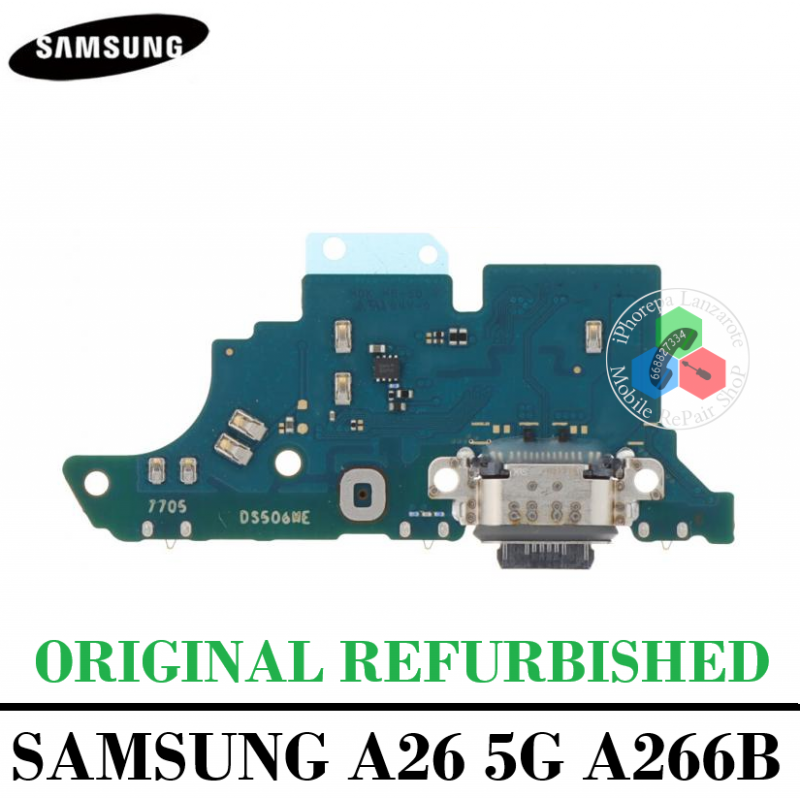 SAMSUNG A26 5G 2025 A266B / A266 - SUB PLACA DE CARGA ORIGINAL REFURBISHED