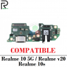 Realme 10 5G RMX3615 / Realme v20 RMX3611 / Realme 10s  - PLACA DE CARGA compatible