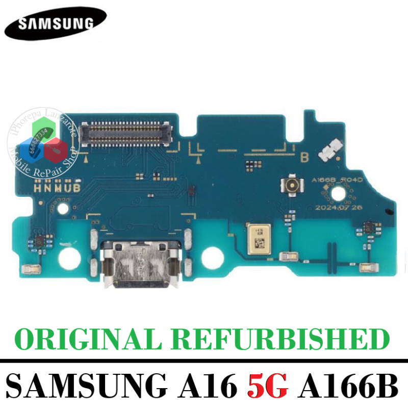 SAMSUNG A16 5G 2024 A166B / A166 - SUB PLACA DE CARGA ORIGINAL REFURBISHED