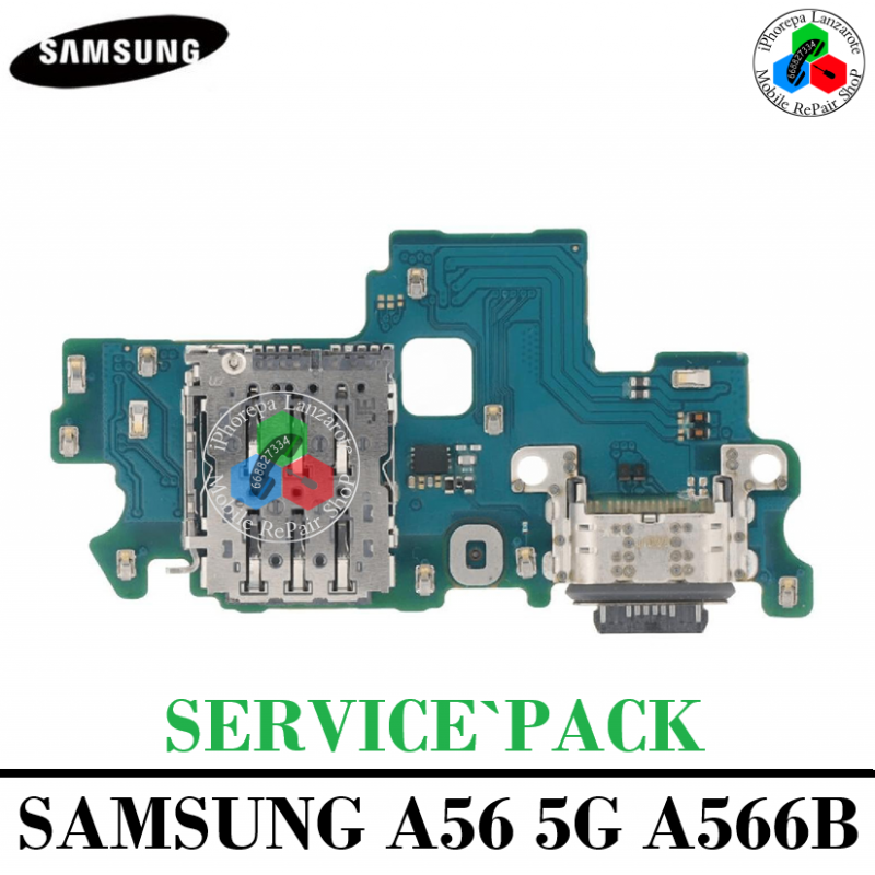 SAMSUNG A56 5G 2025 A566B / A566 - SUB PLACA DE CARGA ORIGINAL SERVICE PACK