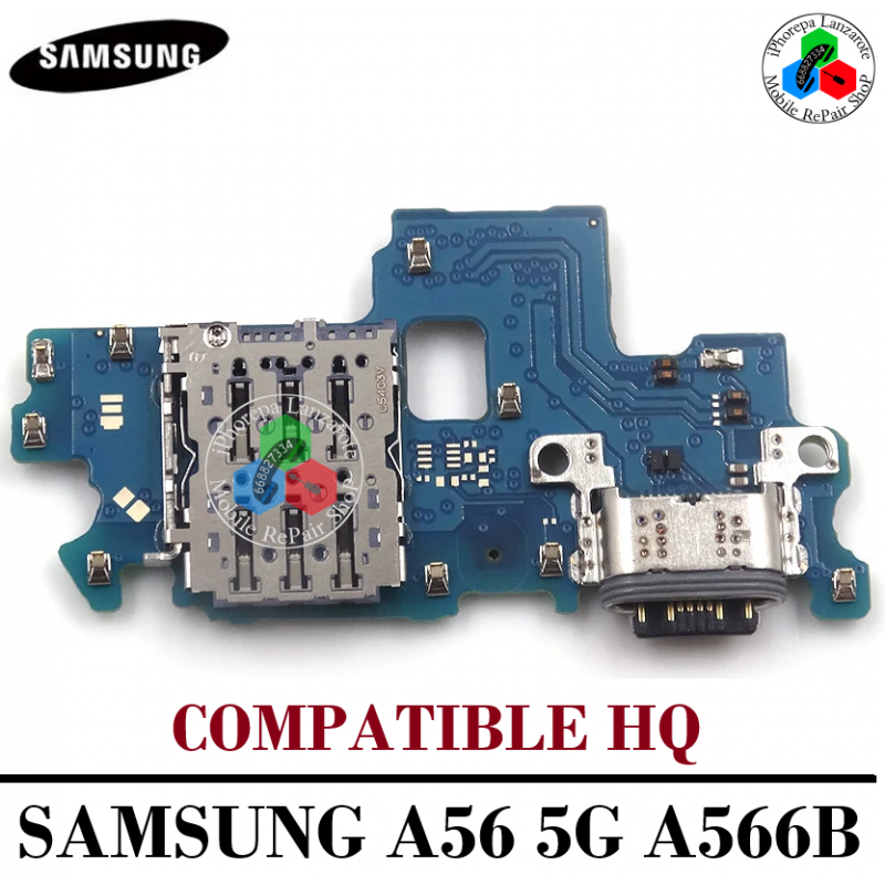 SAMSUNG A56 5G 2025 A566B / A566 - SUB PLACA DE CARGA COMPATIBLE HQ