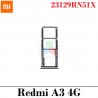 Xiaomi Redmi A3 4G 2024 23129RN51X - Bandeja sim dual - Negro