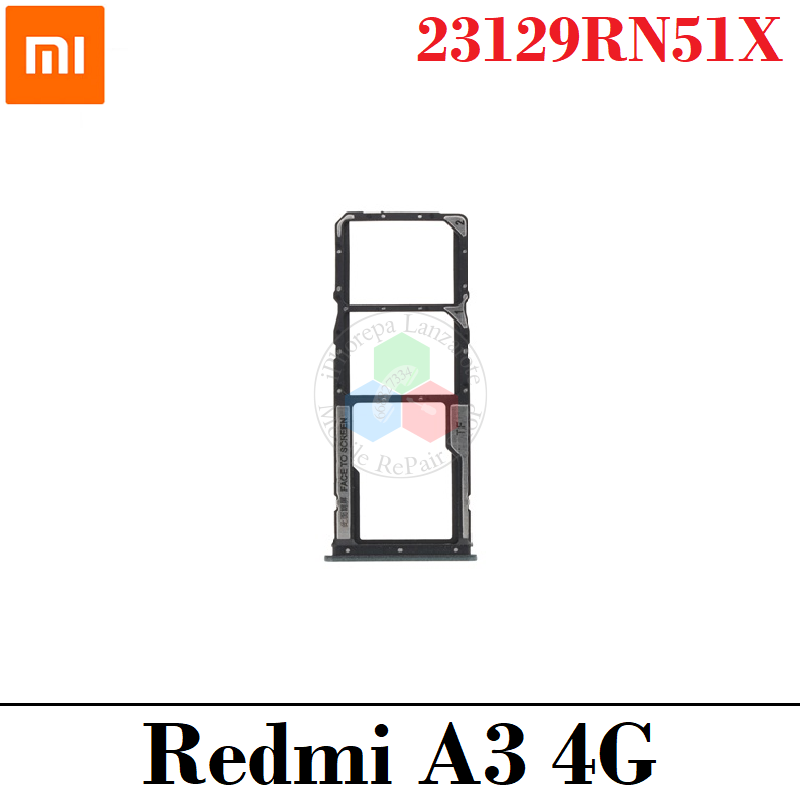 Xiaomi Redmi A3 4G 2024 23129RN51X - Bandeja sim dual - Verde