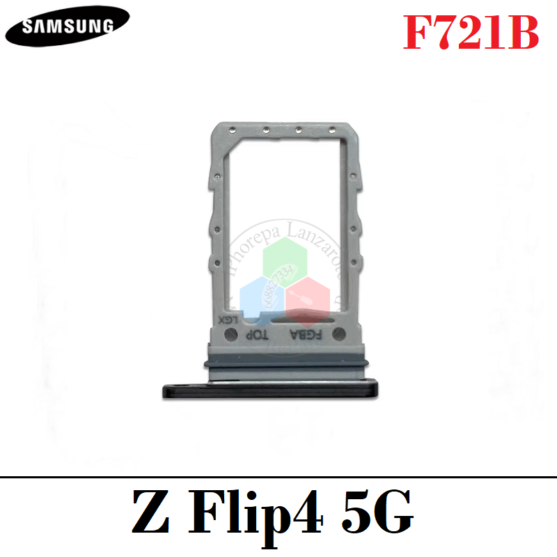 SAMSUNG Z Flip4 Flip 4 5G 2022 F721B - BANDEJA SINGLE SIM - NEGRO