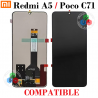 Xiaomi Redmi A5 4G 2025 25028PC03G / Poco C71 25028RN03A / 25028RN03I - pantalla compatible sin marco
