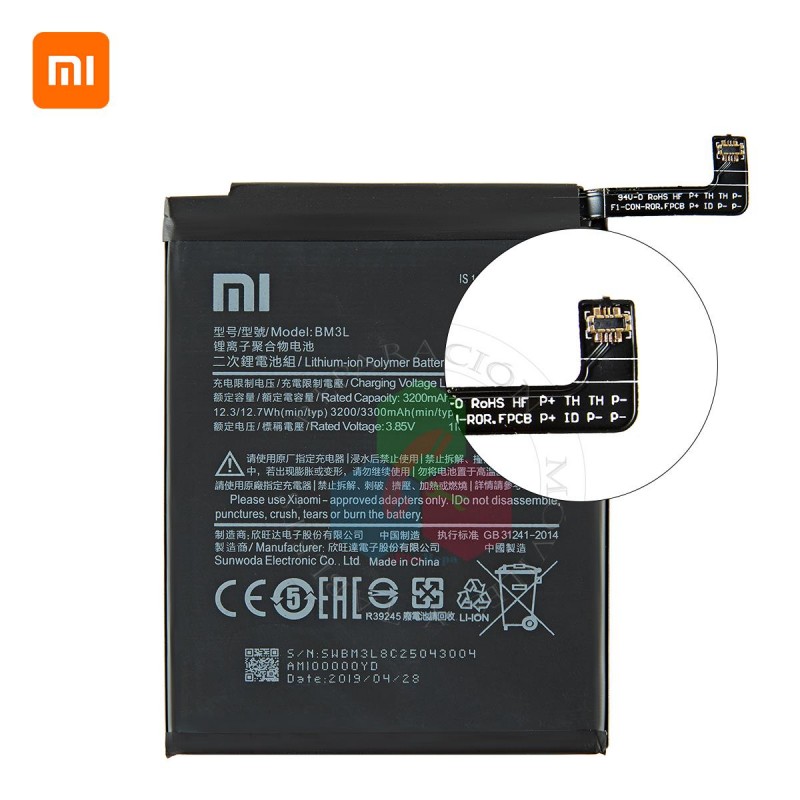 Xiaomi Mi 9 4G 2019 M1902F1G - BM3L - BATERÍA BULK
