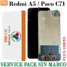 Xiaomi Redmi A5 4G 2025 25028PC03G / Poco C71 25028RN03A / 25028RN03I - pantalla service pack sin marco