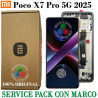 Xiaomi Poco X7 Pro 5G 2025 2412DPC0AG, 2412DPC0AI / Redmi Turbo 4 5G  - PANTALLA service pack con Marco