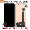 Xiaomi Poco X7 Pro 5G 2025 2412DPC0AG, 2412DPC0AI / Redmi Turbo 4 5G  - PANTALLA calidad oled hq SIN Marco