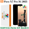 Xiaomi Poco X7 Pro 5G 2025 2412DPC0AG, 2412DPC0AI / Redmi Turbo 4 5G  - PANTALLA service pack SIN Marco