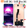 Xiaomi 14T 5G 2024 2406APNFAG / 14T Pro 5G 2024 2407FPN8EG - PANTALLA OLED HQ SIN MARCO