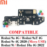 Xiaomi Redmi 9a / Redmi 9c / Redmi 9AT / Redmi 9i / redmi 10a - Placa de carga MICRO USB + microfono COMPATIBLE
