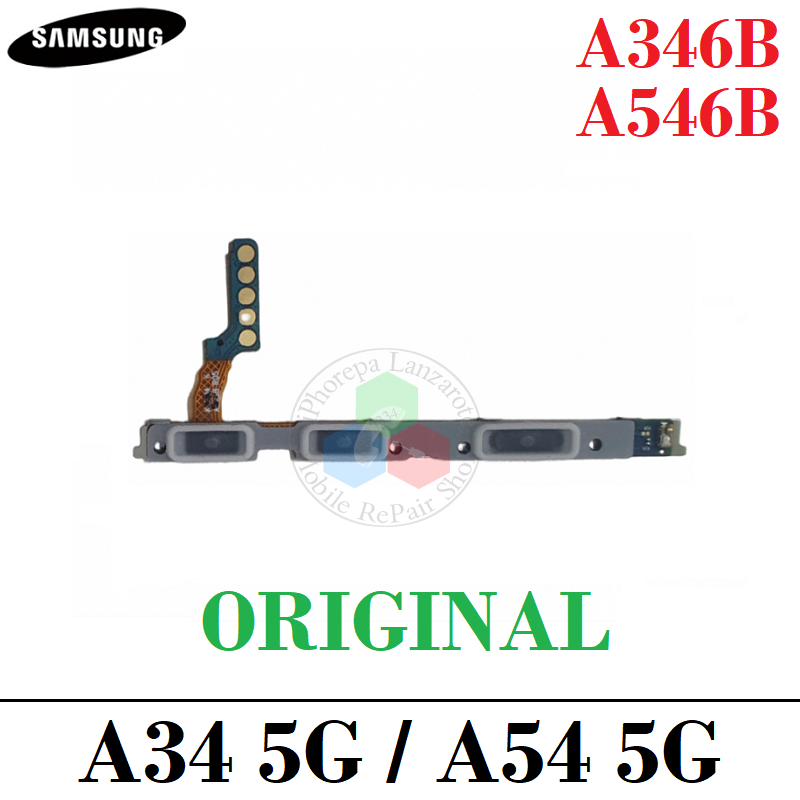 Samsung A34 5G 2023 A346B A346 / A54 5G 2023 A546B A546 - FLEX POWER ENCENDIDO + VOLUMEN - ORIGINAL
