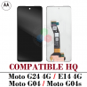 Motorola Moto G24 4G 2024 XT2423-1 / Moto E14 4G 2024 XT2421 / Moto G04 4G XT2421-3 / Moto G24 Power - PANTALLA compatible HQ SI