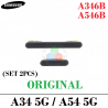 Samsung A34 5G 2023 A346B A346 / A54 5G 2023 A546B - SET 2PCS PULSADOR ENCENDIDO + VOLUMEN - ORIGINAL
