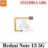 Xiaomi Redmi Note 13 5G 2024 2312DRAABG - Flex botón sensor de huella - Plata