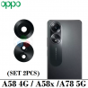 Oppo A58 4G 2023 CPH2577 / Oppo A78 5G (CPH2483 CPH2495) / A58x - LENTE CRISTAL DE CAMARA - SET 2PCS