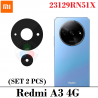 Xiaomi Redmi A3 4G 2024 23129RN51X - cristal lente de camara ( 2PCS ) GRANDE Y PEQUEÑA
