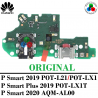 Huawei P Smart 2019 (POT-L21 / POT-LX1) / P Smart Plus 2019 (POT-LX1T) / P Smart 2020 (AQM-AL00) - PLACA DE CARGA original