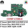 Huawei P Smart 2019 (POT-L21 / POT-LX1) / P Smart Plus 2019 (POT-LX1T) / P Smart 2020 (AQM-AL00) - PLACA DE CARGA COMPATIBLE