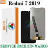 Xiaomi Redmi 7 2019 M1810F6LG M1810F6LH M1810F6LI - PANTALLA service pack SIN MARCO