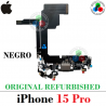 iPhone 15 Pro 5G 2023 A3102 - FLEX DE CARGA ORIGINAL REFURBISHED - NEGRO