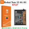 Xiaomi Redmi Note 13 4G 23129RAA4G / Redmi Note 13 5G, 2312DRAABC - BN5P - BATERÍA ORIGINAL SERVICE PACK
